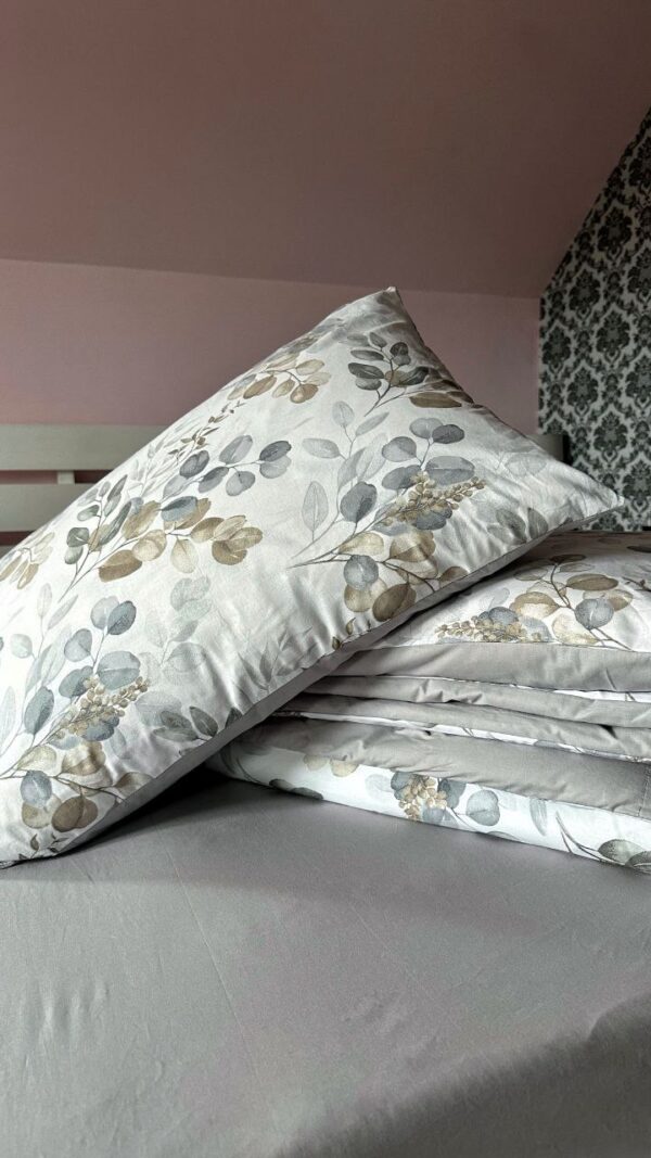 Комплект постільної білизни Сатин (Сірий)